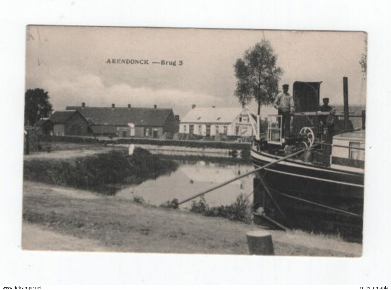 1 Oude Postkaart Arendonck  Arendonk Brug 5  Uitg. Marie Carpentier - Arendonk