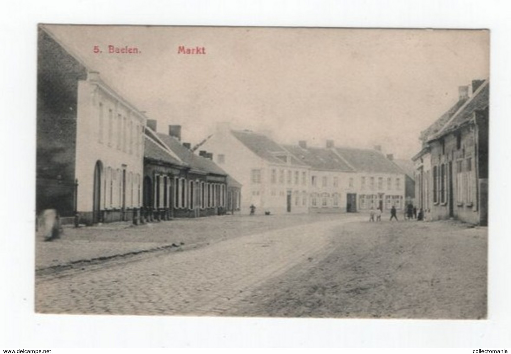 1 Oude Postkaart Baelen Balen Markt - Balen