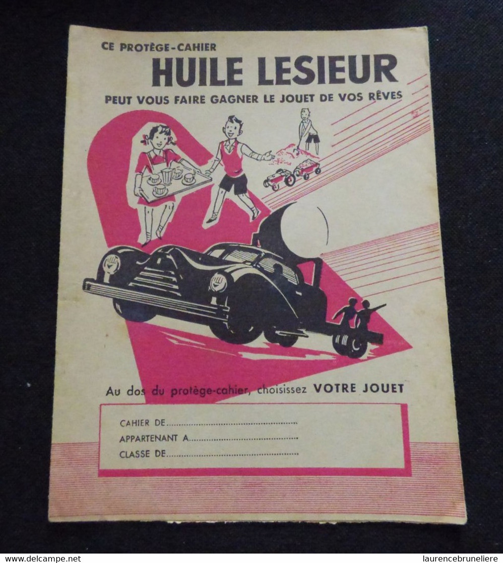 PROTEGE-CAHIERS  HUILE LESIEUR - Book Covers