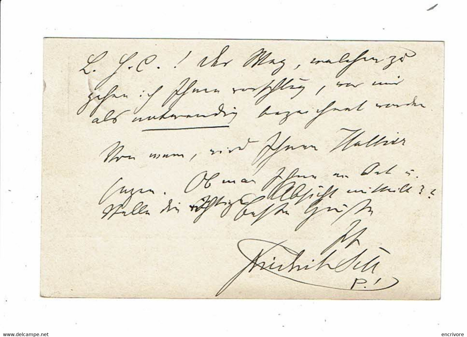 Cpa Postkarte ARS SUR MOSELLE Pastor F. SIHR Ou SEHR1904 - Ars Sur Moselle