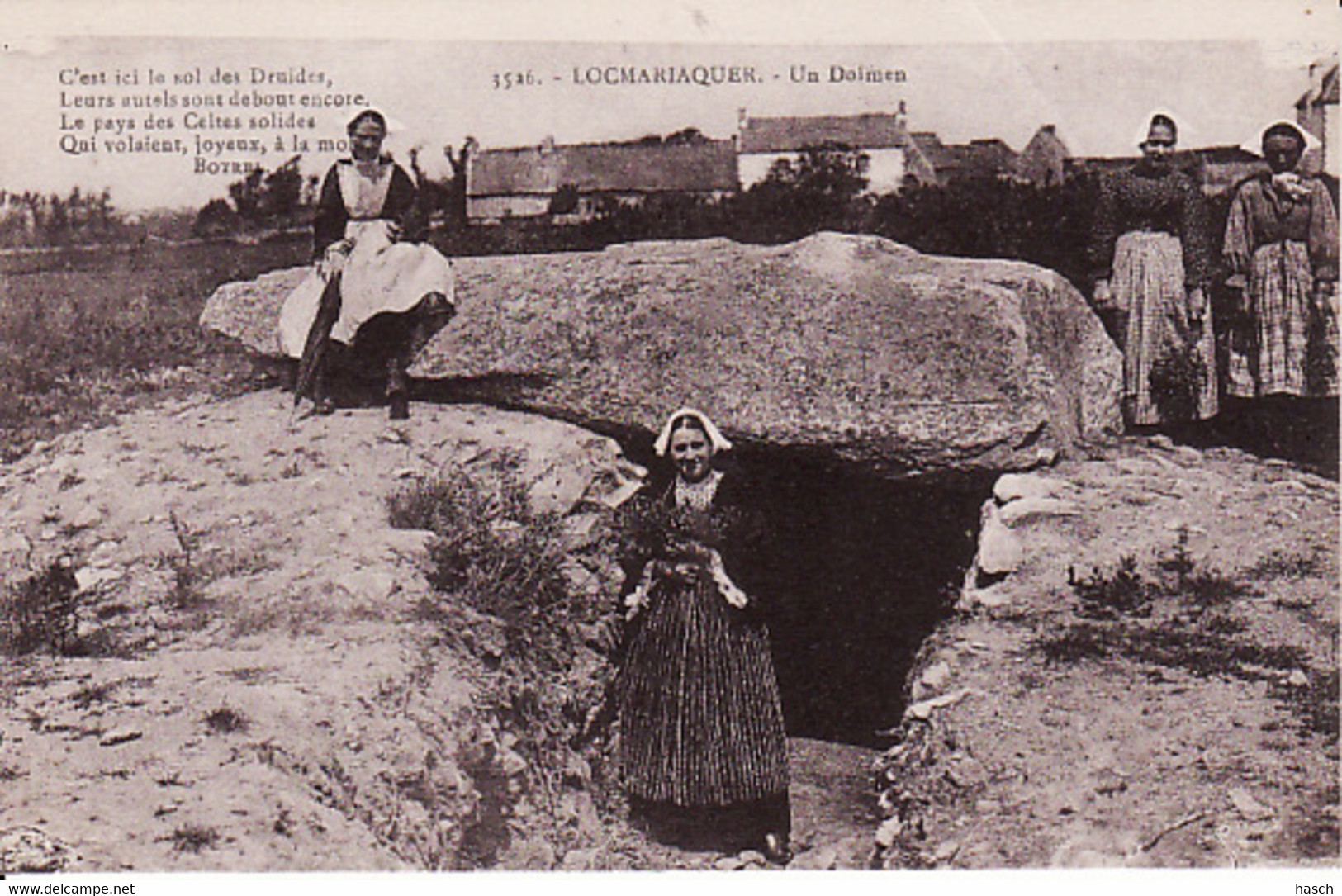 313514Locmariaquer, Un Dolmen - Locmariaquer