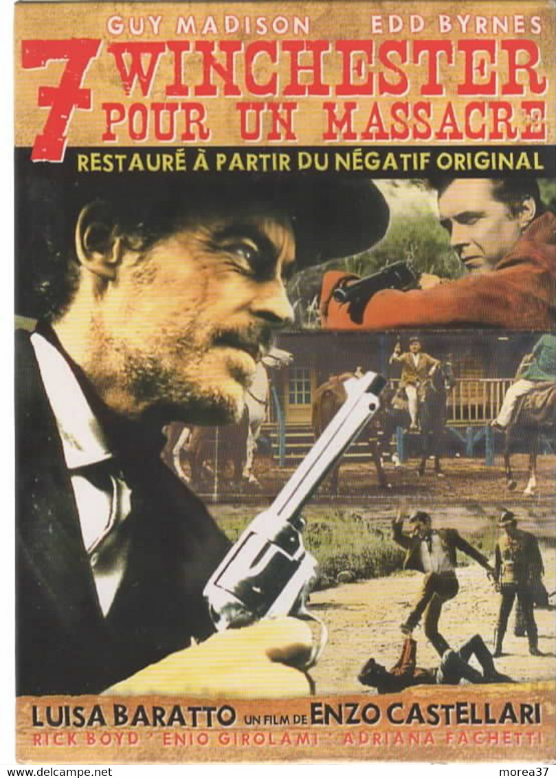 7 WINCHESTER POUR UN MASSACRE       Avec Guy MADISON      C33 - Western/ Cowboy