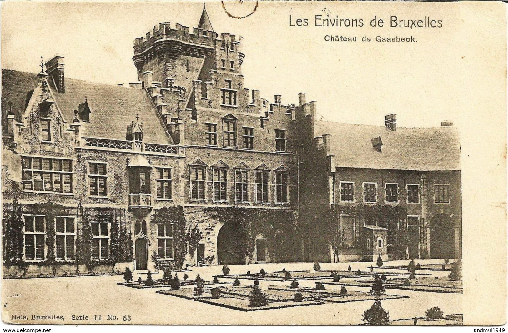 LENNIK - Les Environs De Bruxelles - Château De Gaesbeek - Carte Précurseur N'ayant Pas Circulé - Nels, Série 11, N° 53 - Lennik