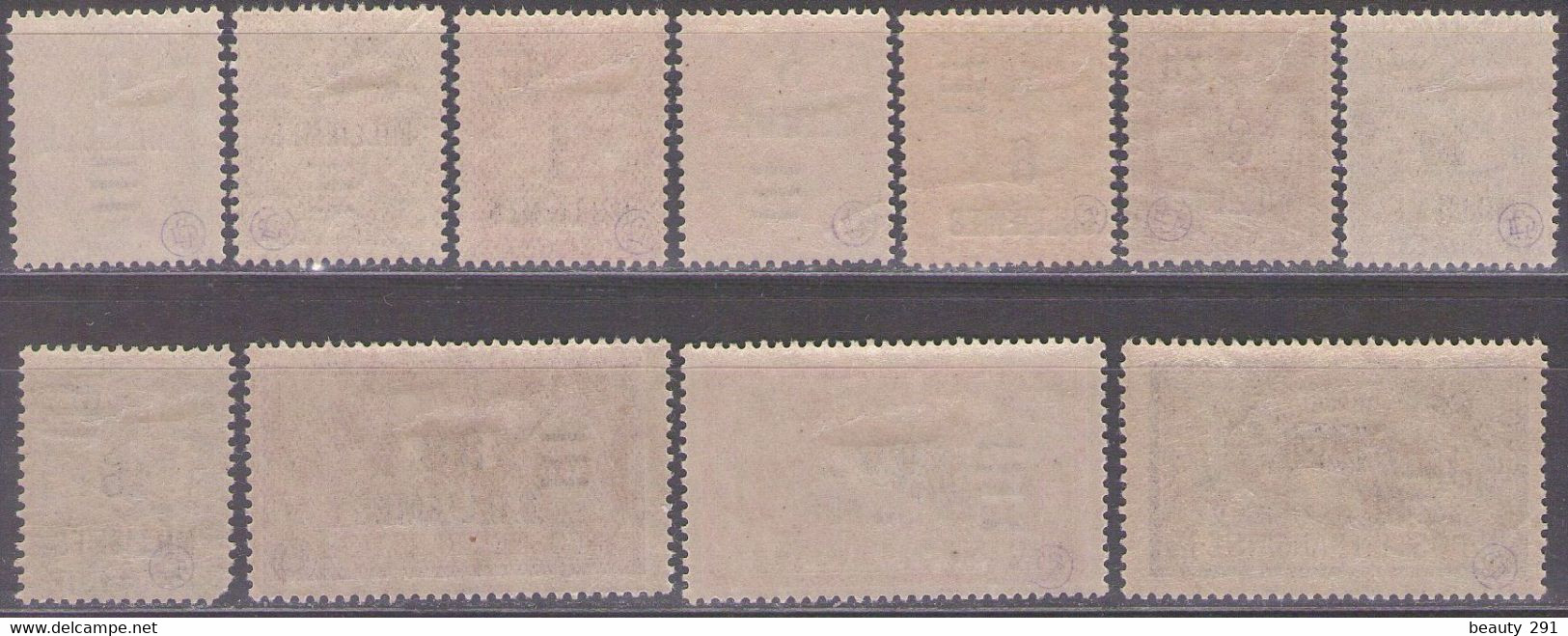 PORT SAID 1925  Mi 70-80 - MNH**,MH* - Used Stamps