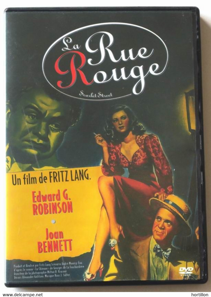 DVD Film FRITZ LANG La Rue Rouge Avec Edward G. Robinson - Classic