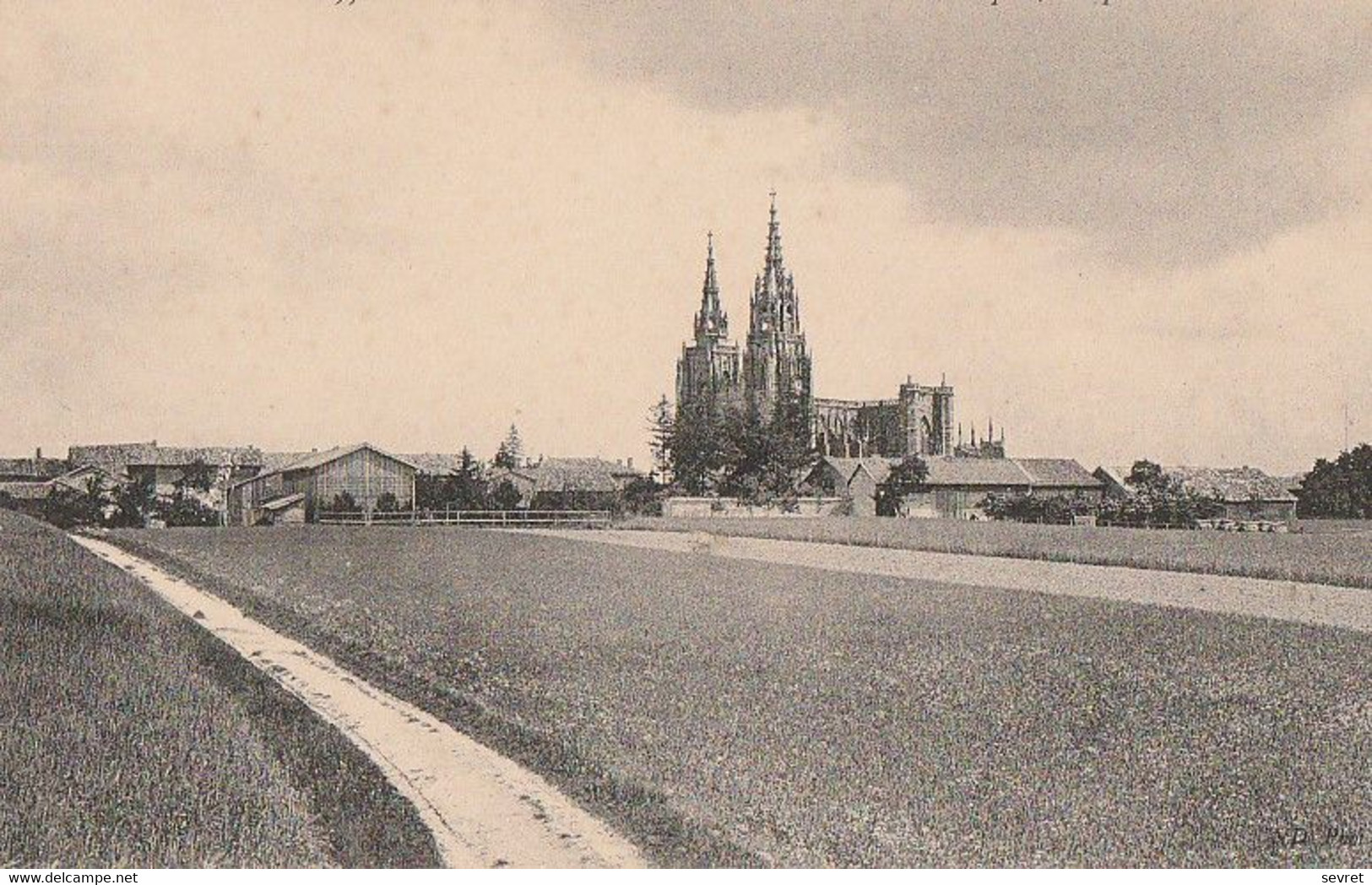 L'Epine, Vue Prise Au Sud-ouest. Carte RARE - L'Epine