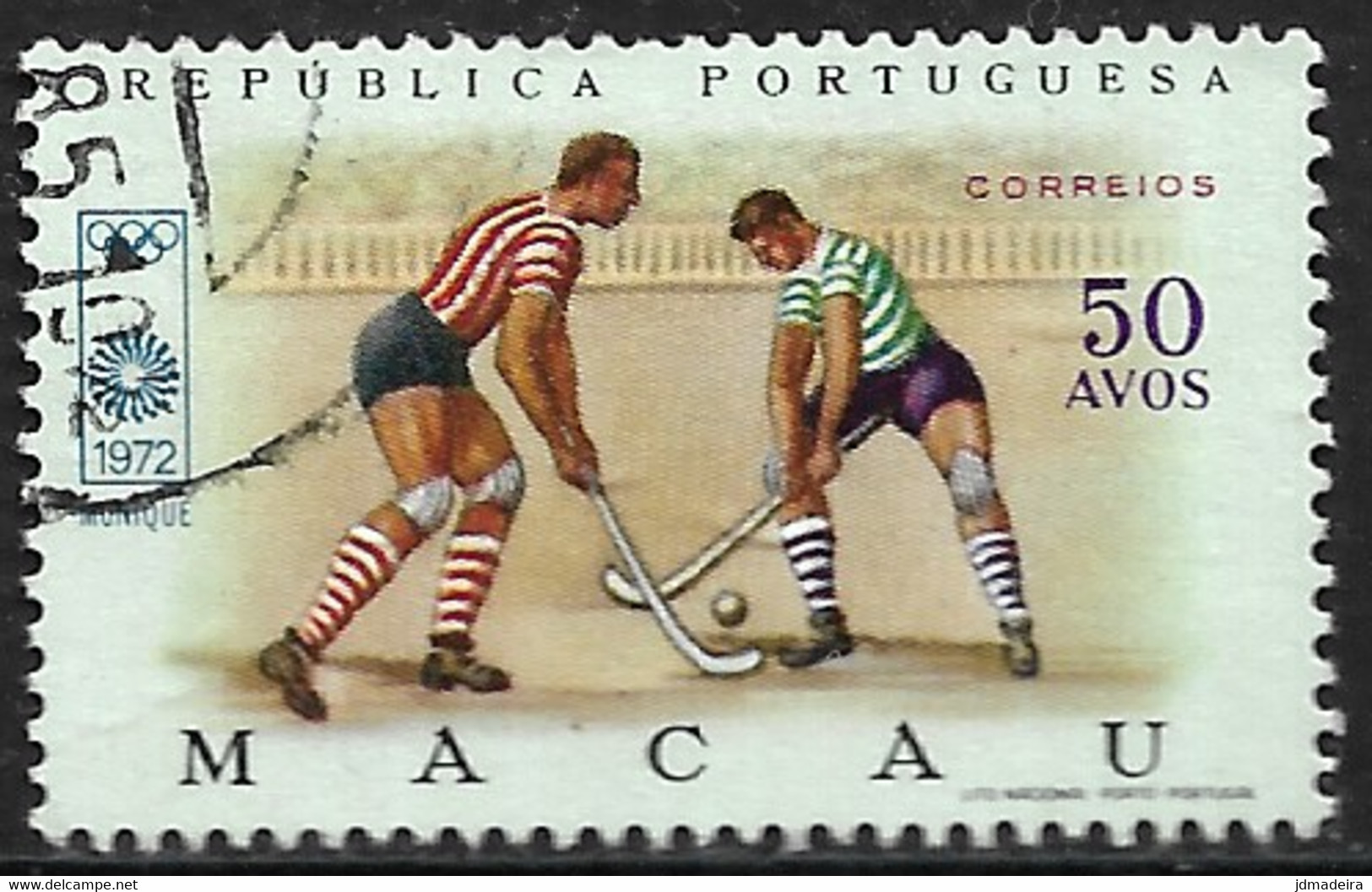 Macau Macao – 1972 XX Olympics Games Used Stamp - Used Stamps