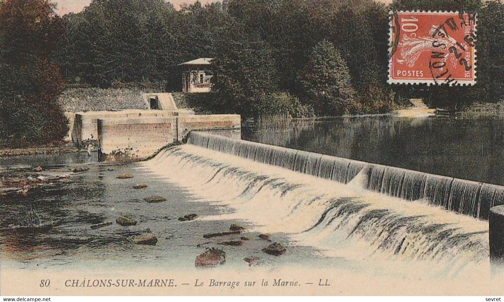 CHALONS-SUR-MARNE. - Le Barrage Sur La Marne - Châlons-sur-Marne