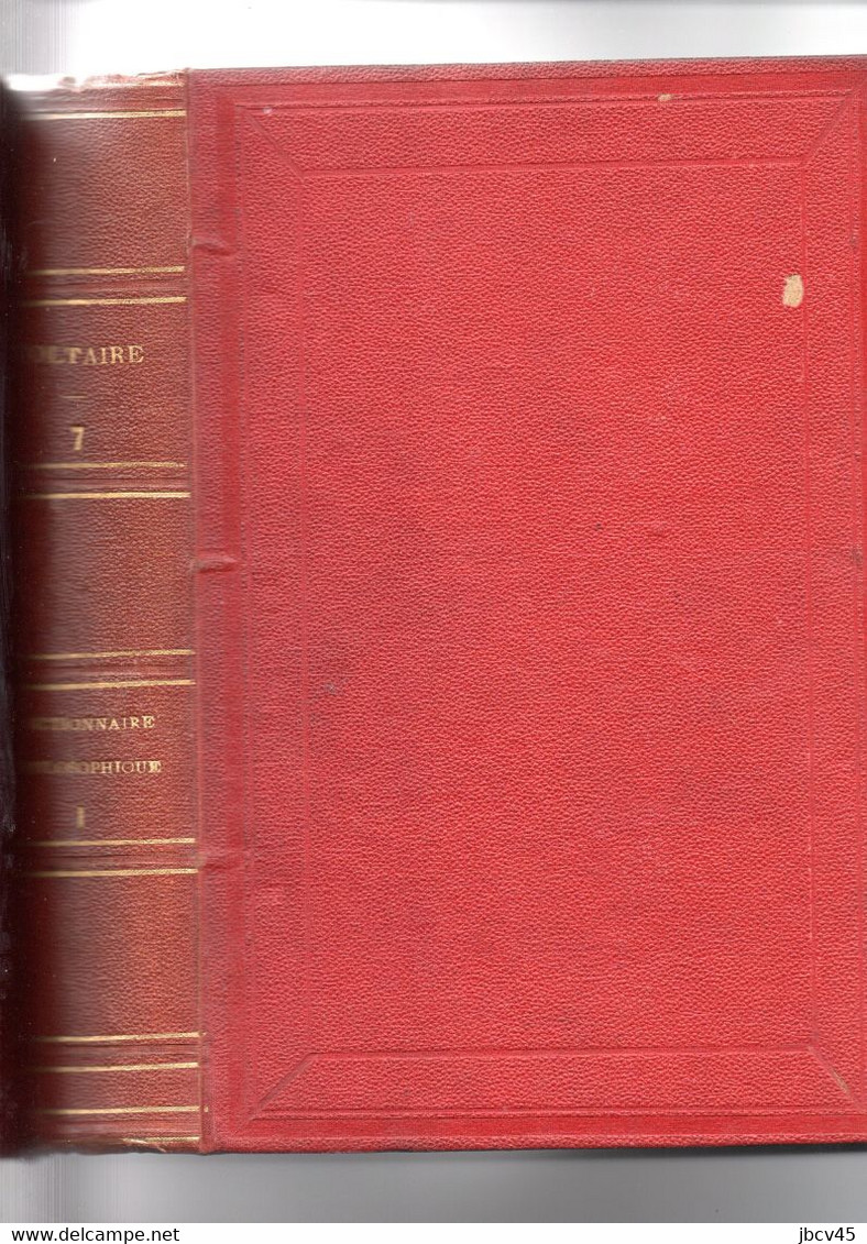 Lot De 7 Tomes Oeuvres De VOLTAIRE  Firmin-didot Fils Et Cie 1863-1865 - Lotti E Stock Libri