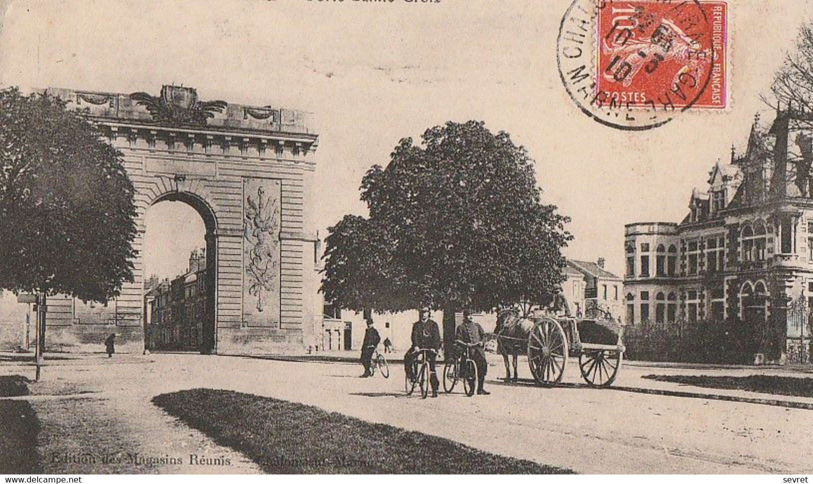 CHALONS-SUR-MARNE. - Porte Sainte-Croix - Châlons-sur-Marne