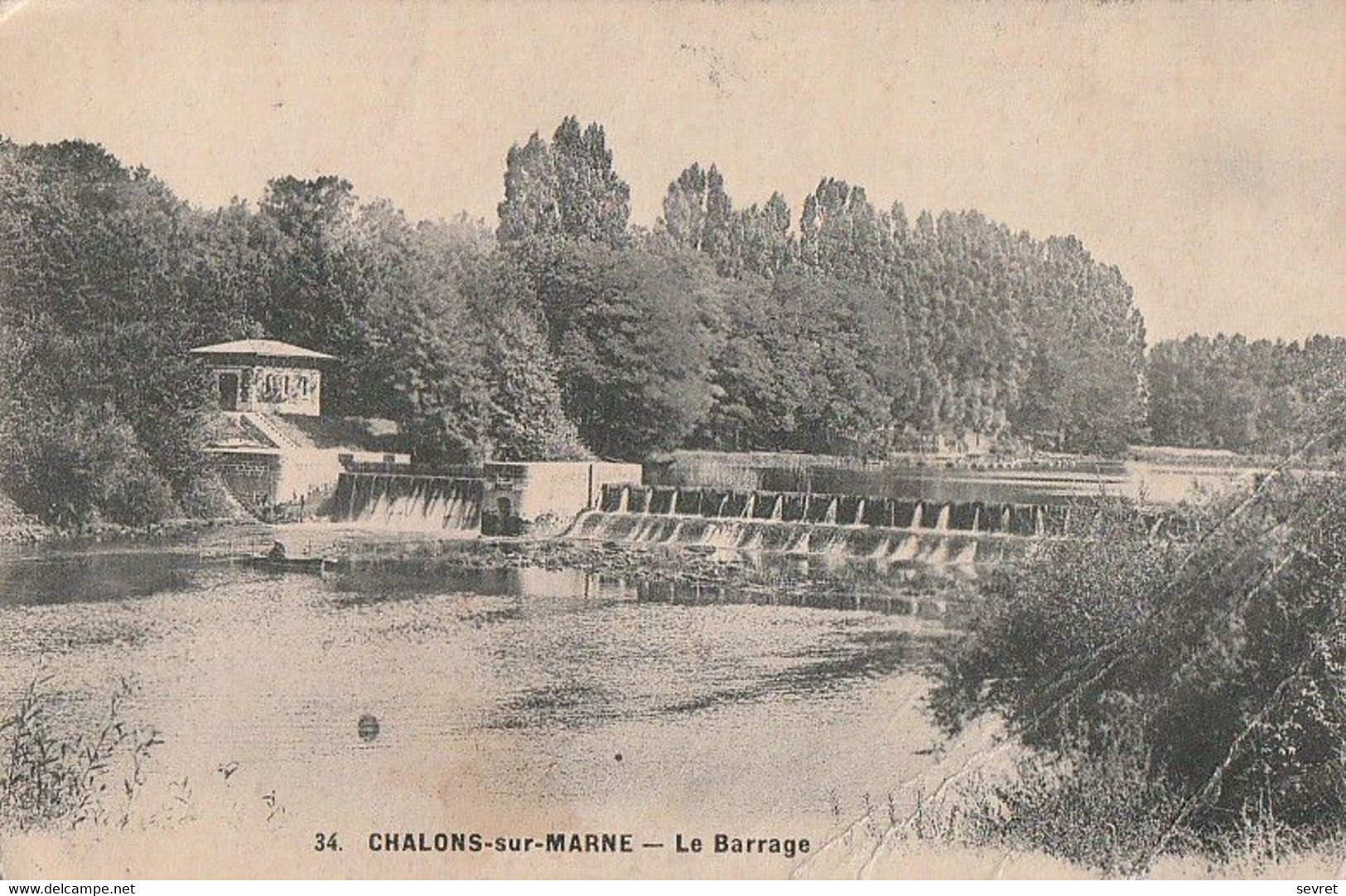 CHALONS-SUR-MARNE. - Le Barrage - Châlons-sur-Marne