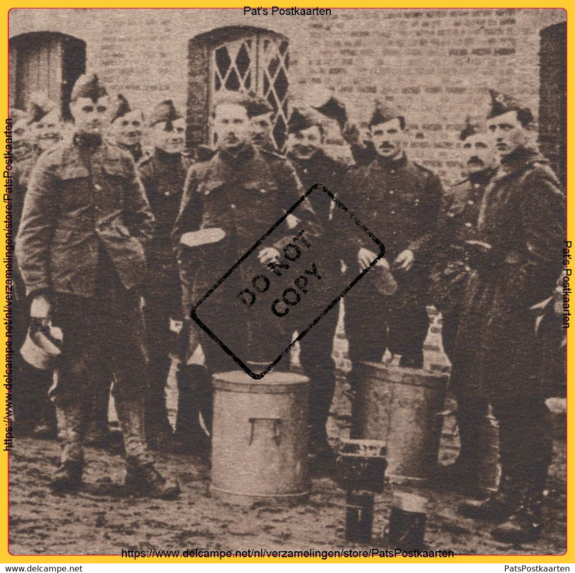 PP-0194 BOURG-LEOPOLD - CAMP DE BEVERLOO  Distrubition De La Soupe - Soepuitdeeling - Leopoldsburg (Camp De Beverloo)