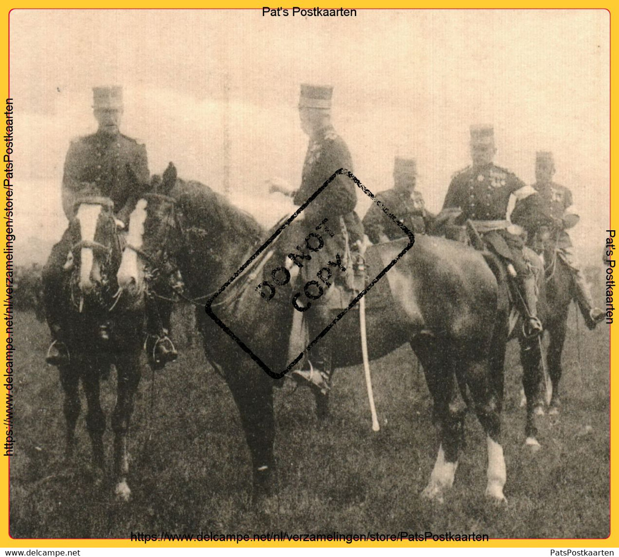 PP-0199 SOUVENIR DE LA VISITE DE S.M. LE ROI AU CAMP DE BEVERLOO - Leopoldsburg (Camp De Beverloo)