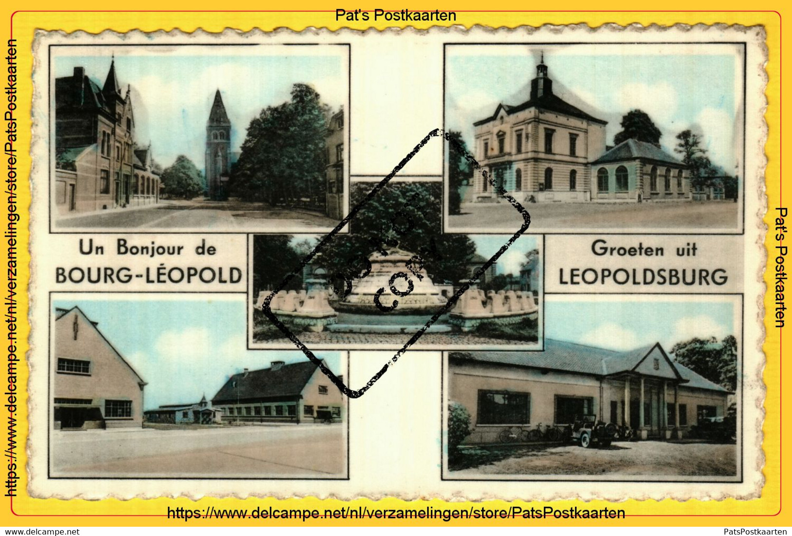 PP-0203 Un Bonjour De BOURG-LÉOPOLD | Groeten Uit LEOPOLDSBURG - Leopoldsburg