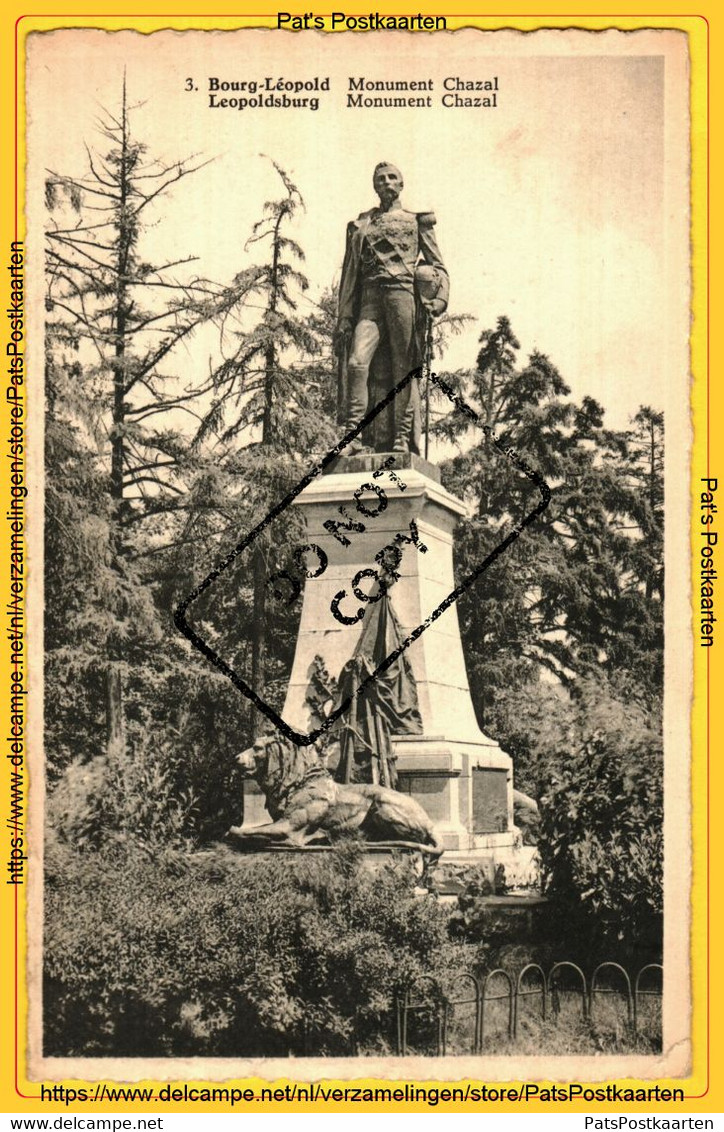 PP-0205 - 3 Bourg-Léopold - Monument Chazal | Leopoldsburg Monument Chazal - Leopoldsburg