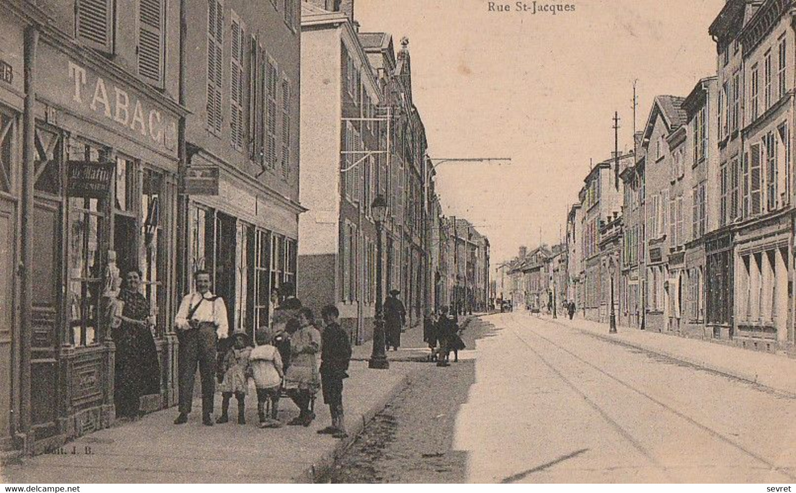 CHALONS SUR MARNE -  Rue St Jacques. Très Rare - Châlons-sur-Marne