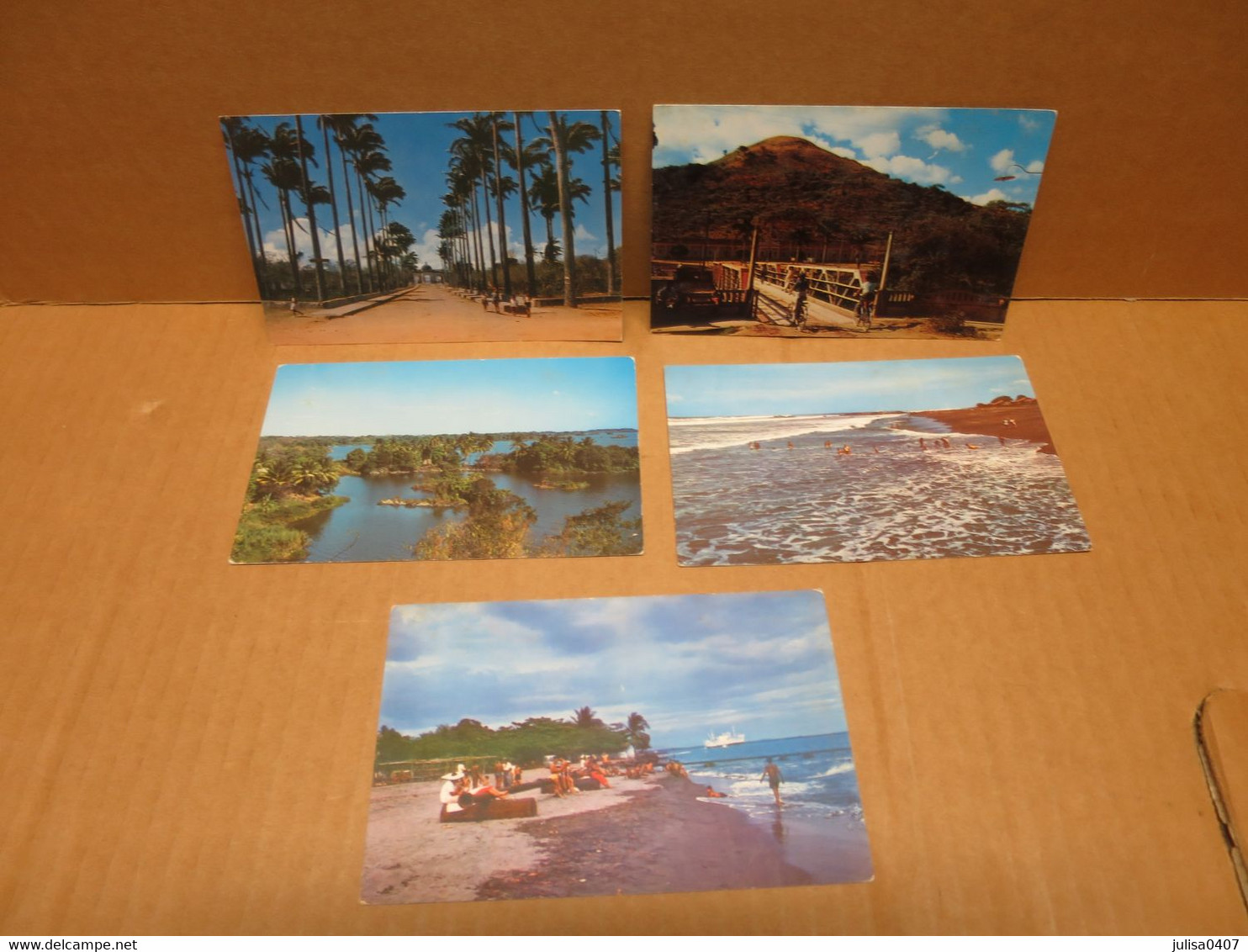 NICARAGUA Ensemble De 5 Cartes Vues Diverses - Nicaragua