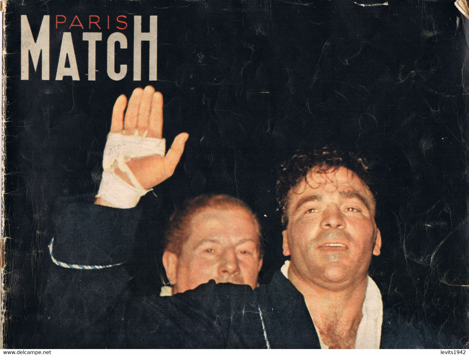 BOXE - MARCEL CERDAN - PARIS-MATCH - N° 3 - 8 AVRIL 1949 - - Bücher