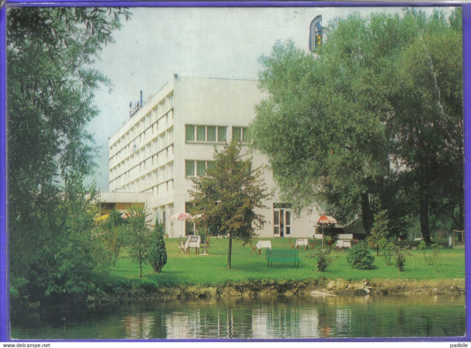 Carte Postale 62. Beuvry-lèz-Béthune  Hotel Restaurant France II  Très Beau Plan - Beuvry