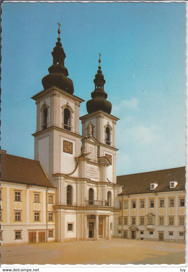 KREMSMÜNSTER - Benediktinerstift, Westfassade Der Stiftskirche - Kremsmünster