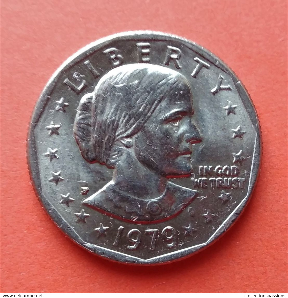 - USA - Etats Unis - One Dollar Anthony 1979. - 1979-1999: Anthony