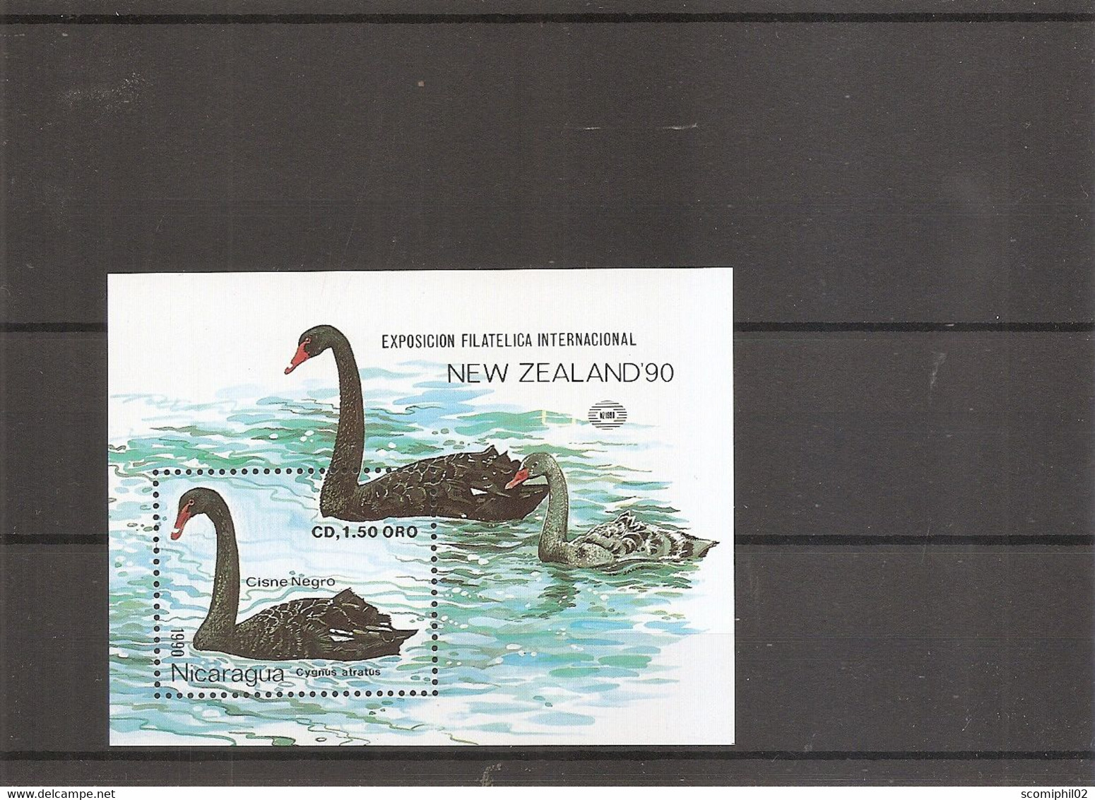 Cygnes ( BF 199 XXX -MNH - De Nouvelle - Zélande ) - Cisnes