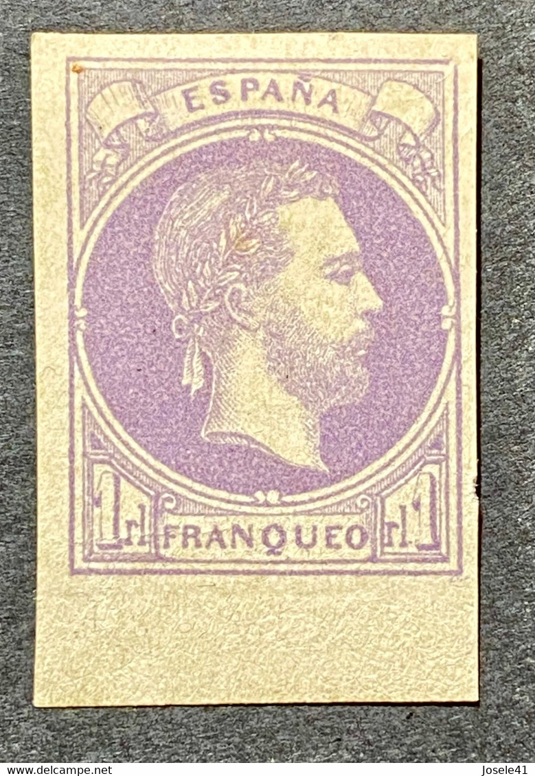 ESPAÑA 1874 EDIFIL 158 (*) MUY BONITO - Unused Stamps