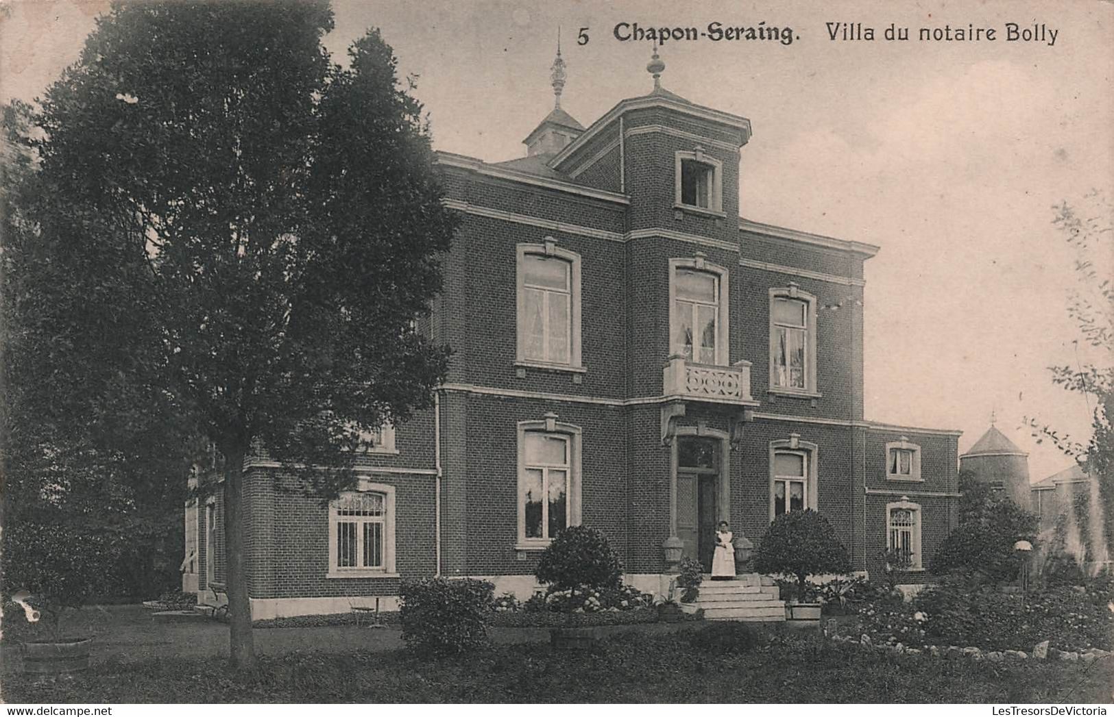 CPA Chapon Seraing - Villa Du Notaire Bolly - - Sonstige & Ohne Zuordnung