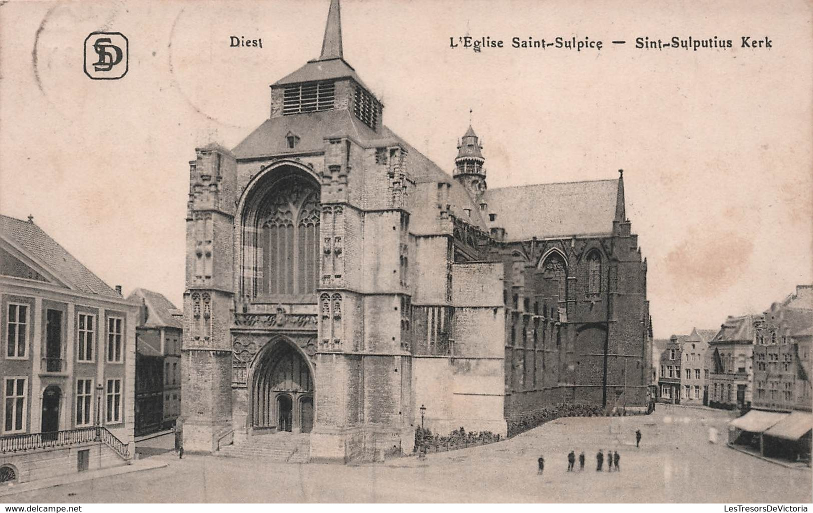 CPA Diest - L'eglise Saint Sulpice - Sint Sulputius Kerk - Diest