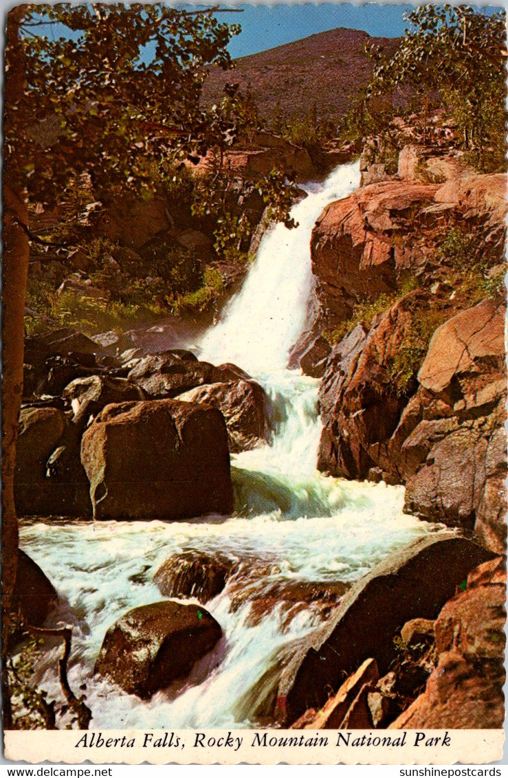 Rocky Mountain National Park Alberta Falls - USA Nationalparks