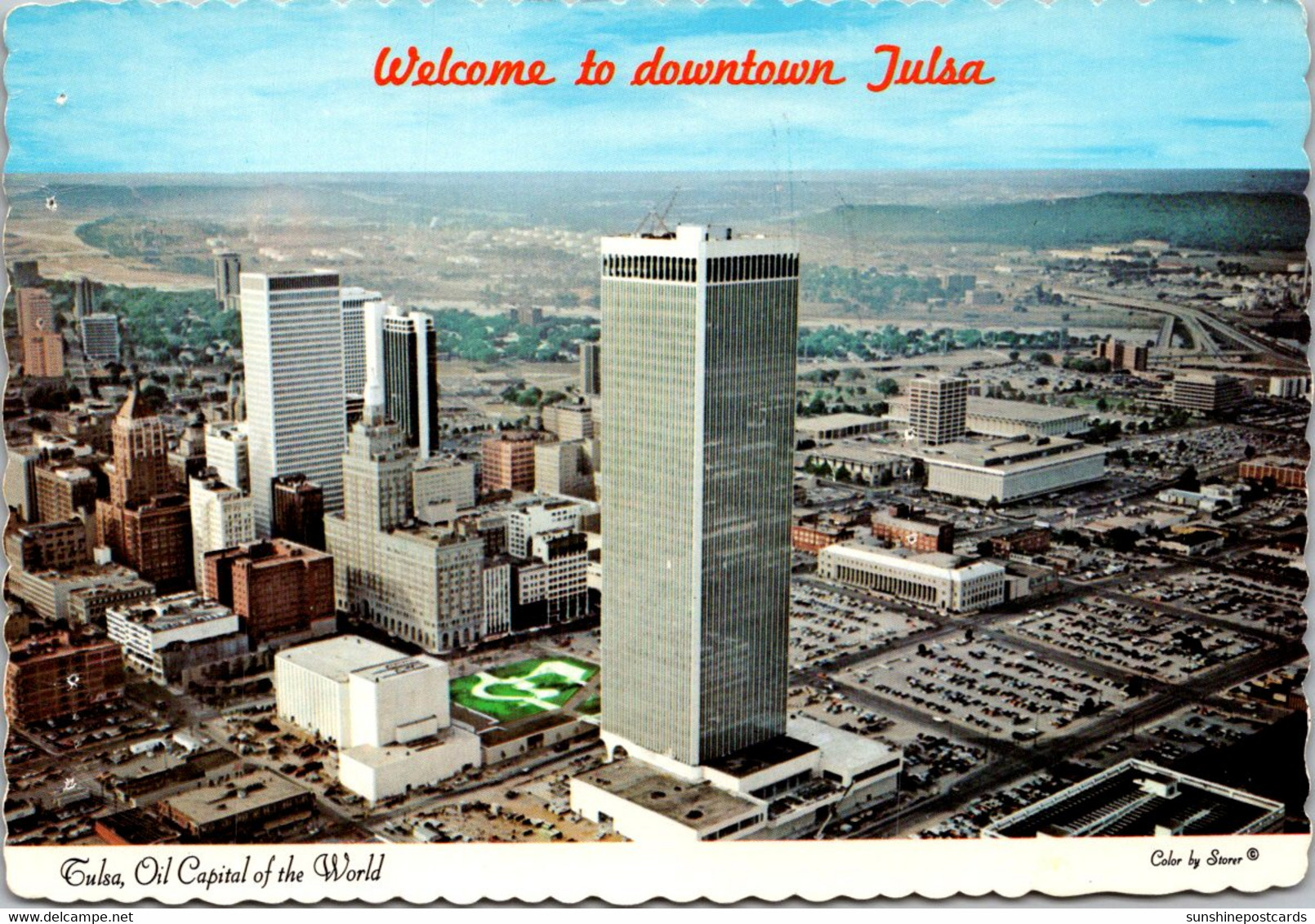 Oklahoma Tulsa Welcome To Downtown - Tulsa