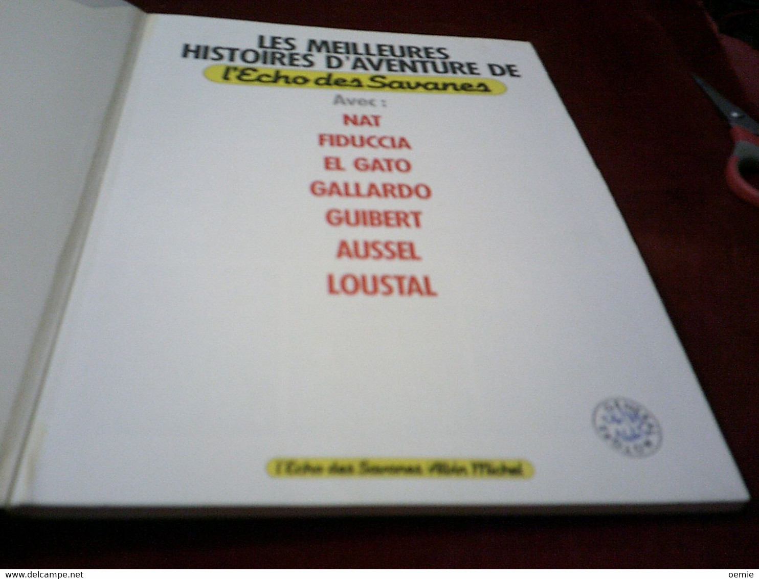 L'ECHO DES SAVANES  LES MEILLEURES HISTOIRES D'AVENTURE - L'Echo Des Savanes