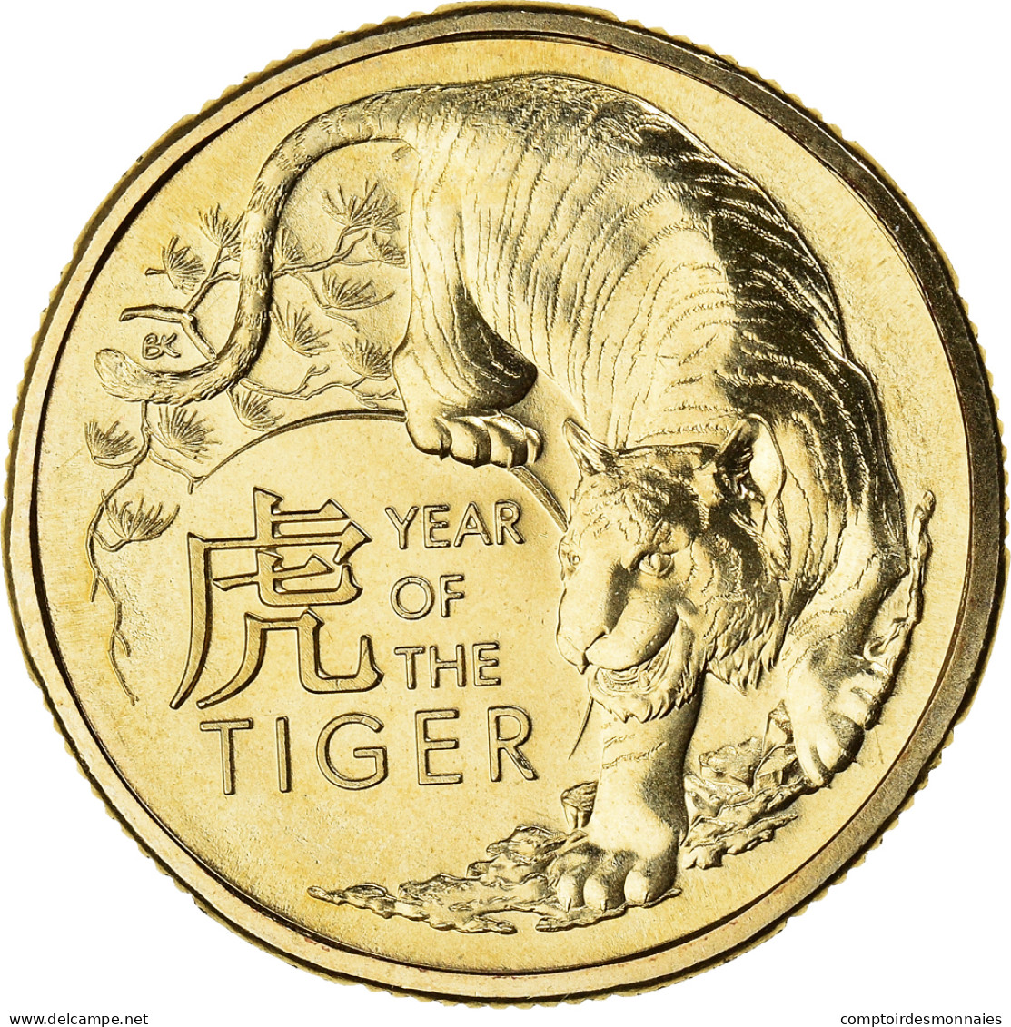 Monnaie, Australie, Dollar, 2022, 6th Portrait - Year Of The Tiger, FDC - Dollar