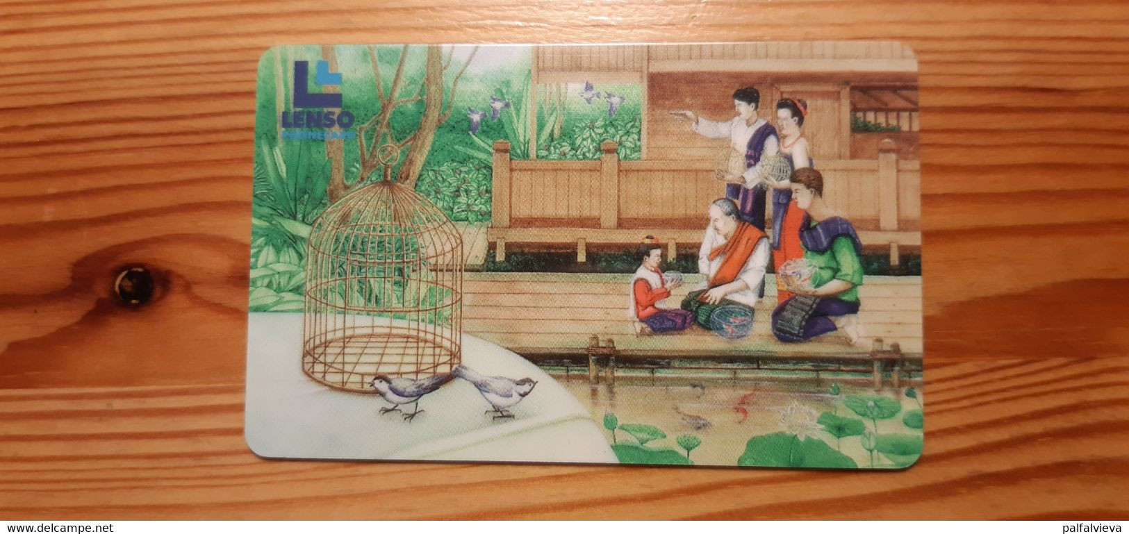 Phonecard Thailand Chip, Lenso - Painting - Thaïland