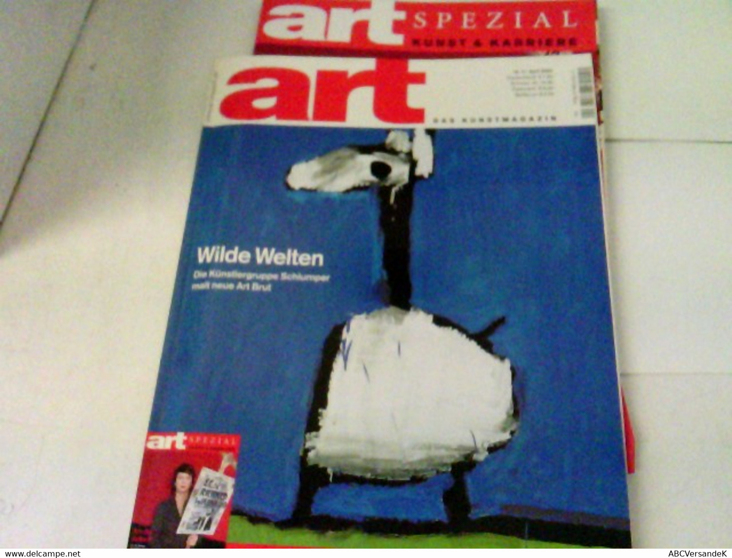 ART Das Kunstmagazin 2002/04 - Wilde Welten. Die Künstlergruppe Schlumper Malt Neue Art Brut U.a. - Sonstige & Ohne Zuordnung