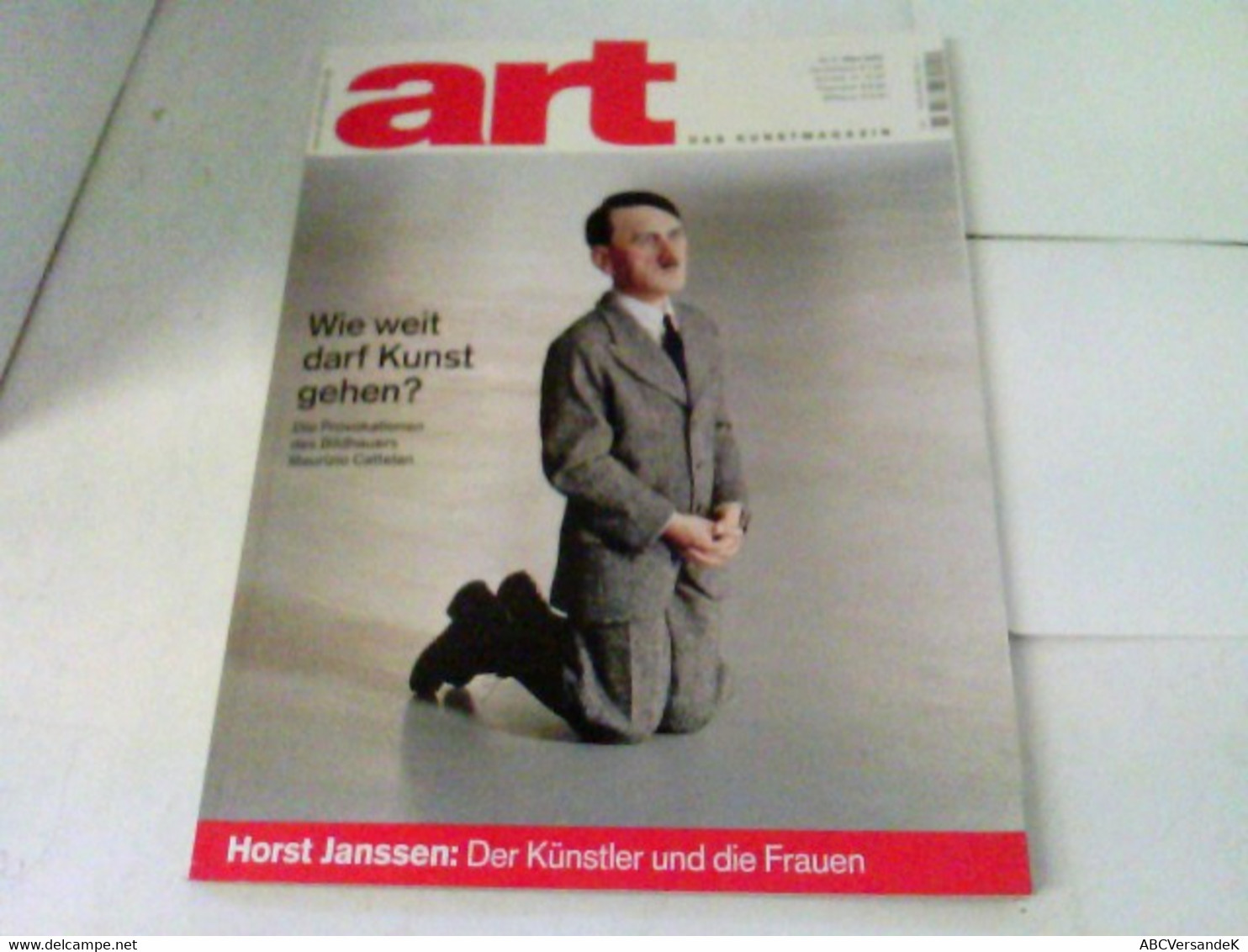 ART Das Kunstmagazin 2002/03 - Horst Janssen: Der Künstler Und Die Frauen U.a. - Sonstige & Ohne Zuordnung