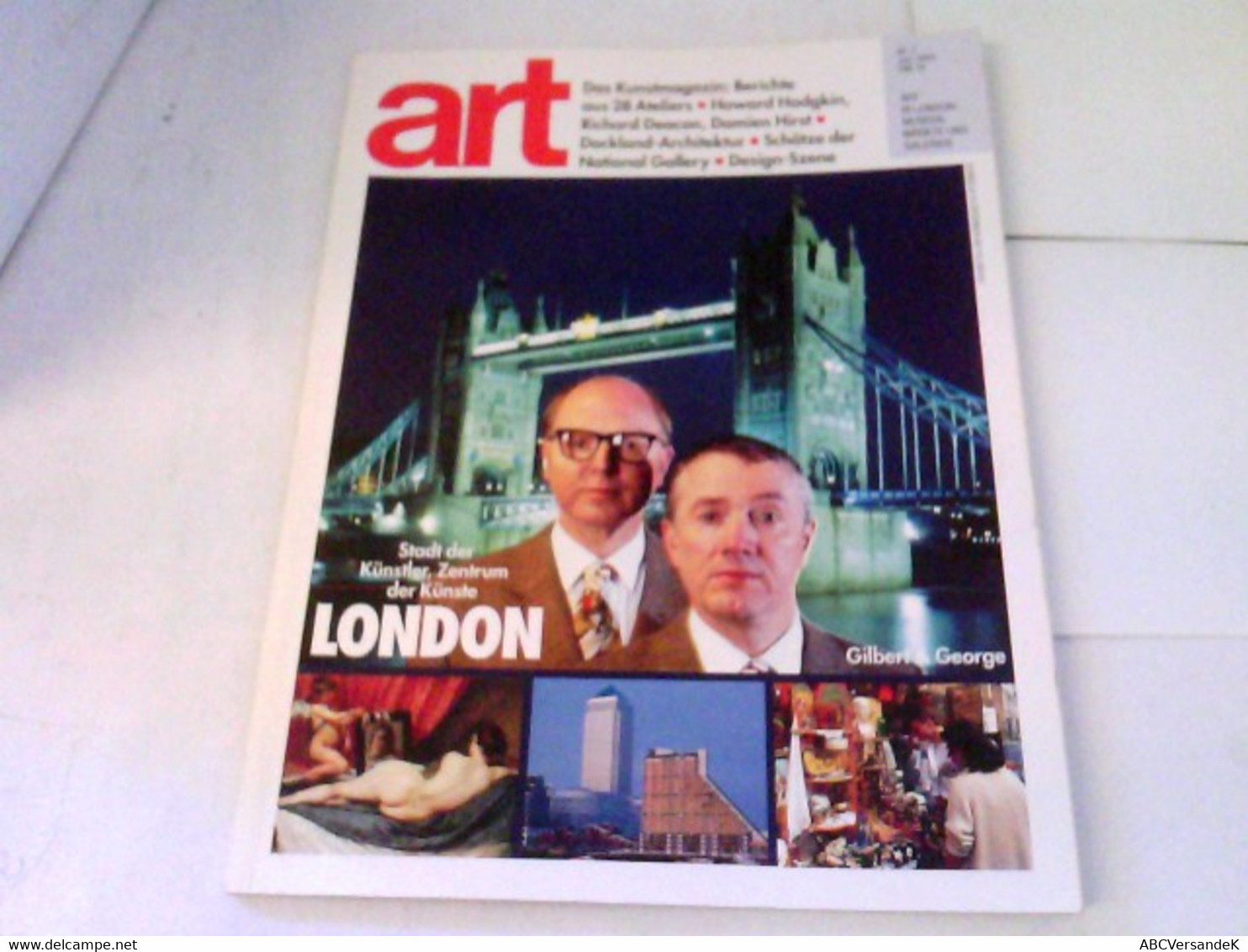 ART Das Kunstmagazin 1993/07 - LONDON Stadt Der Künstler, Zentrum Der Künste U.a. - Sonstige & Ohne Zuordnung