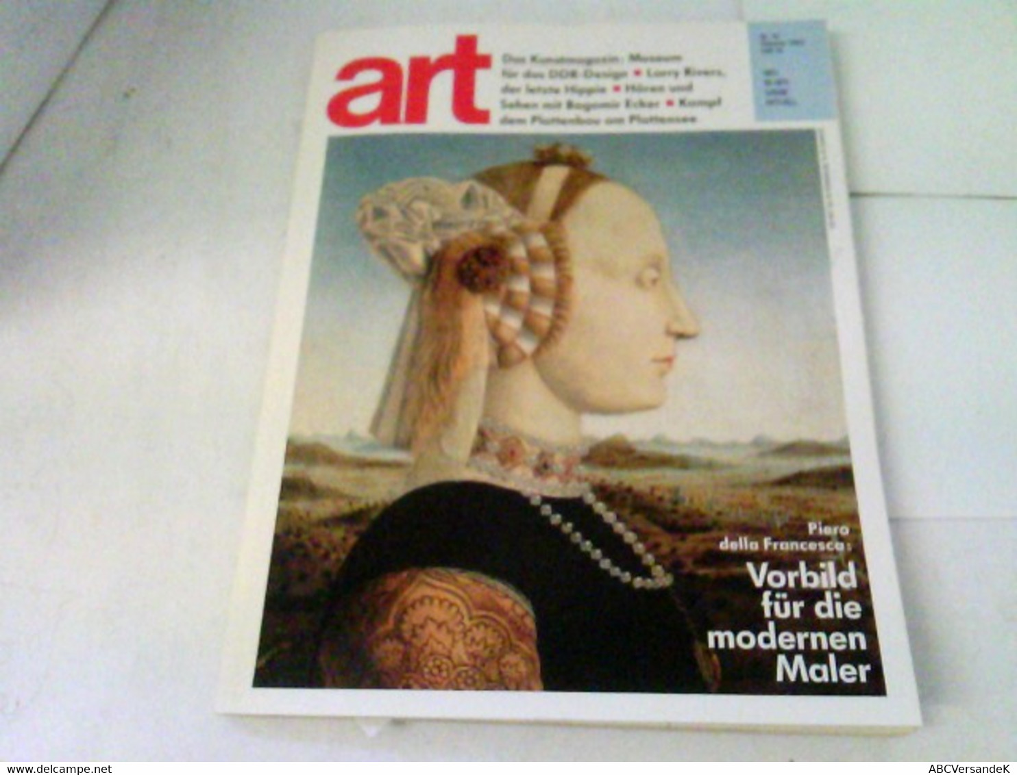 ART Das Kunstmagazin 1992/10 - Pierodella Francesca. Vorbild Für Die Modernen Maler U.a. - Sonstige & Ohne Zuordnung