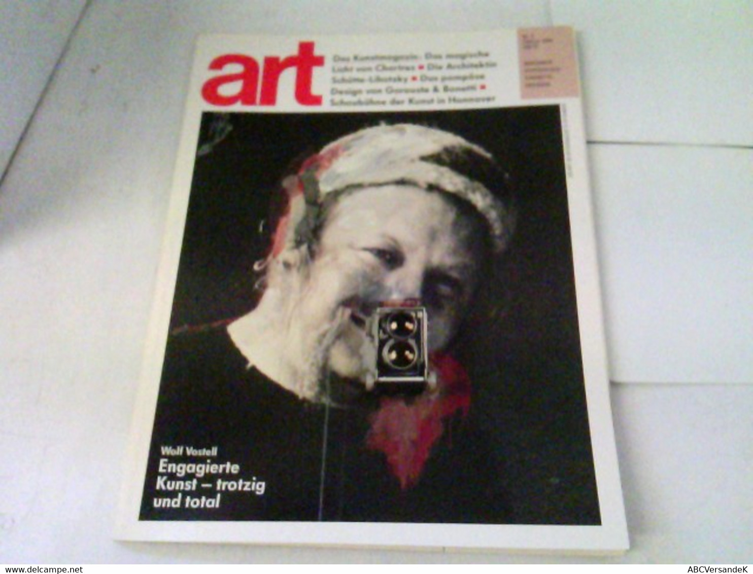 ART Das Kunstmagazin 1992/02 - Wolf Vostell. Engagierte Kunst - Trotzig Und Total U.a. - Sonstige & Ohne Zuordnung