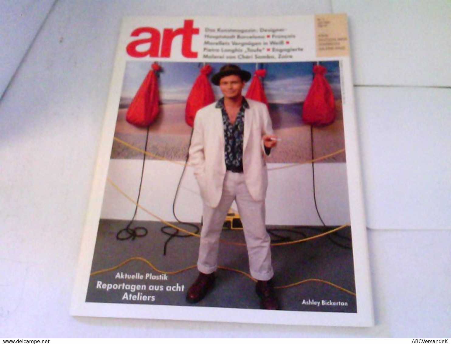 ART Das Kunstmagazin 1991/07 - Aktuelle Plastiken. Reportagen Aus 8 Ateliers U.a. - Sonstige & Ohne Zuordnung