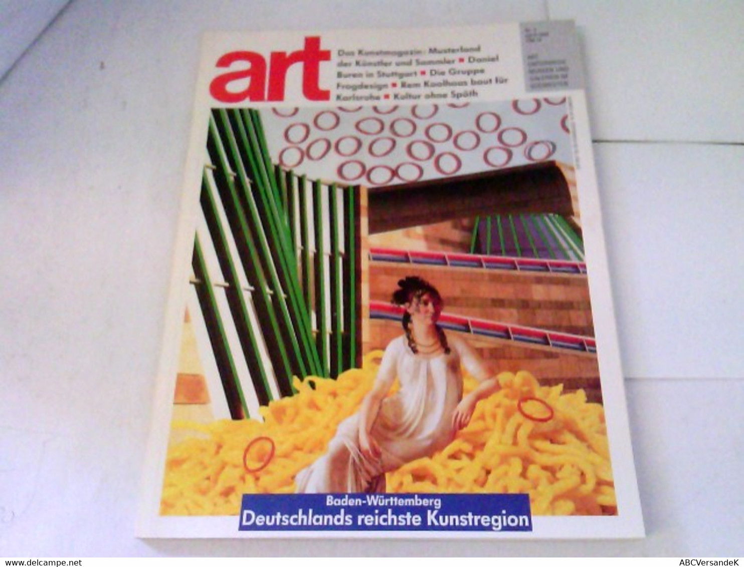 ART Das Kunstmagazin 1991/04 - Baden-Württemberg. Deutschlands Reichste Kunstregion U.a. - Sonstige & Ohne Zuordnung