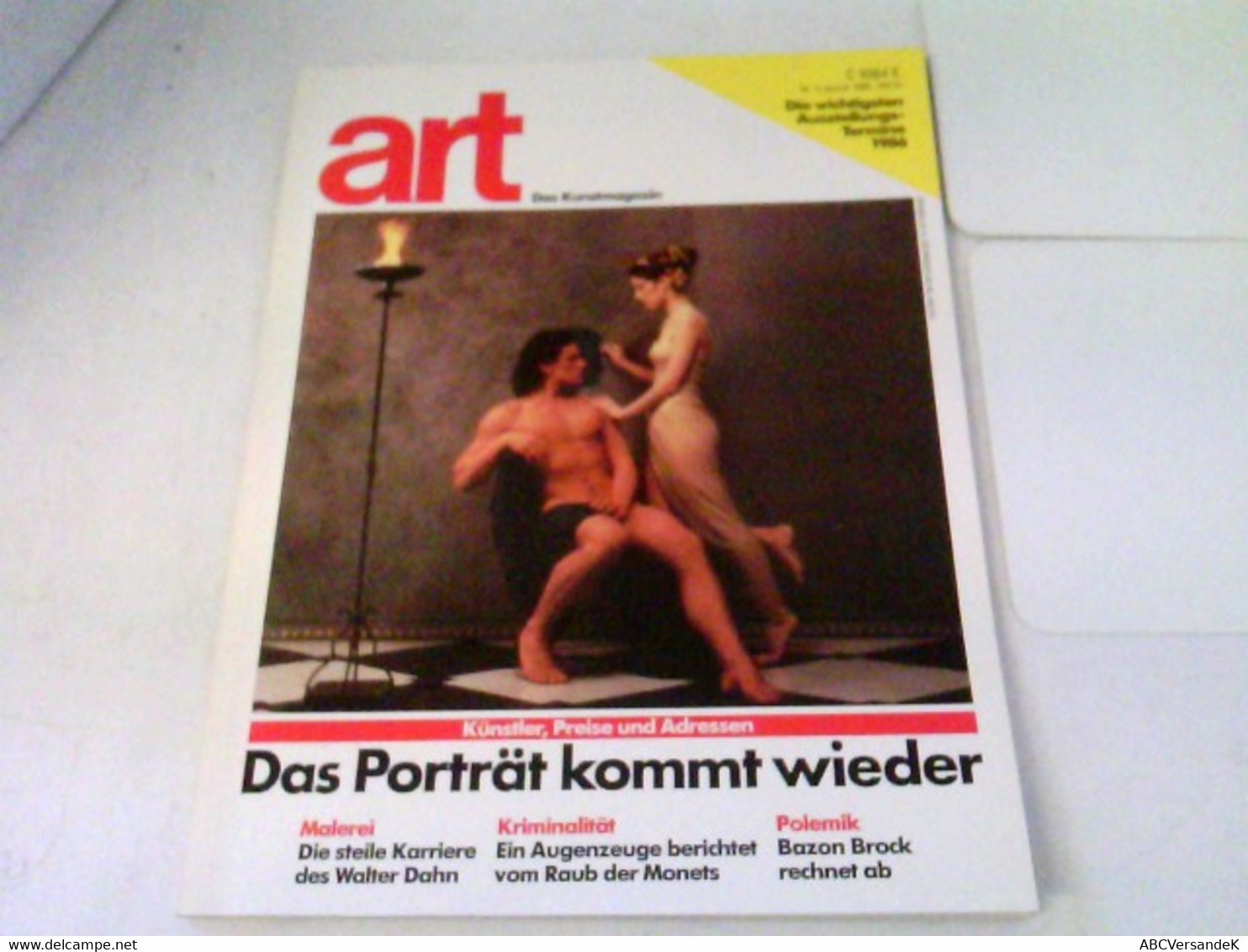 ART Das Kunstmagazin 1986/01 - Das Porträt Kommt Wieder U.a. - Sonstige & Ohne Zuordnung