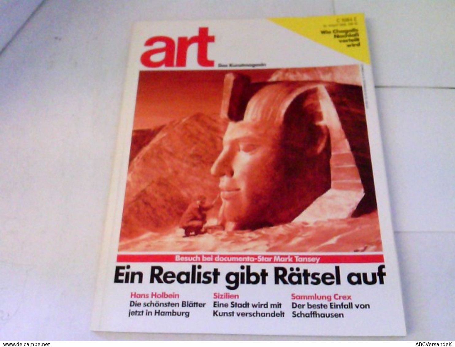 ART Das Kunstmagazin 1988/04 - Besuch Bei Documenta-Star Mark Tansey U.a. - Sonstige & Ohne Zuordnung