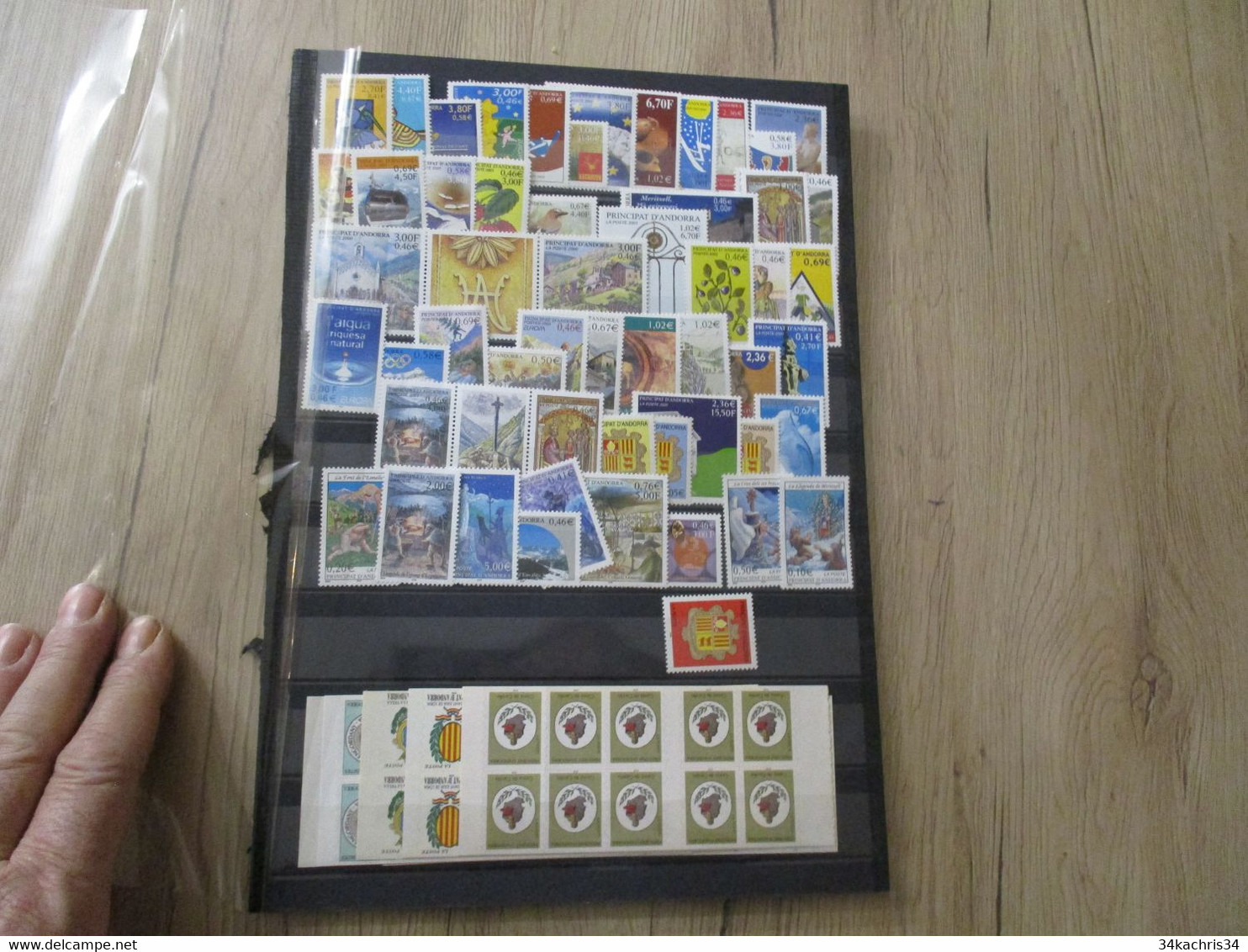 Lot TP Andorre En € + De 40 € De Faciale Et 71 TP Validité Permanente - Unused Stamps