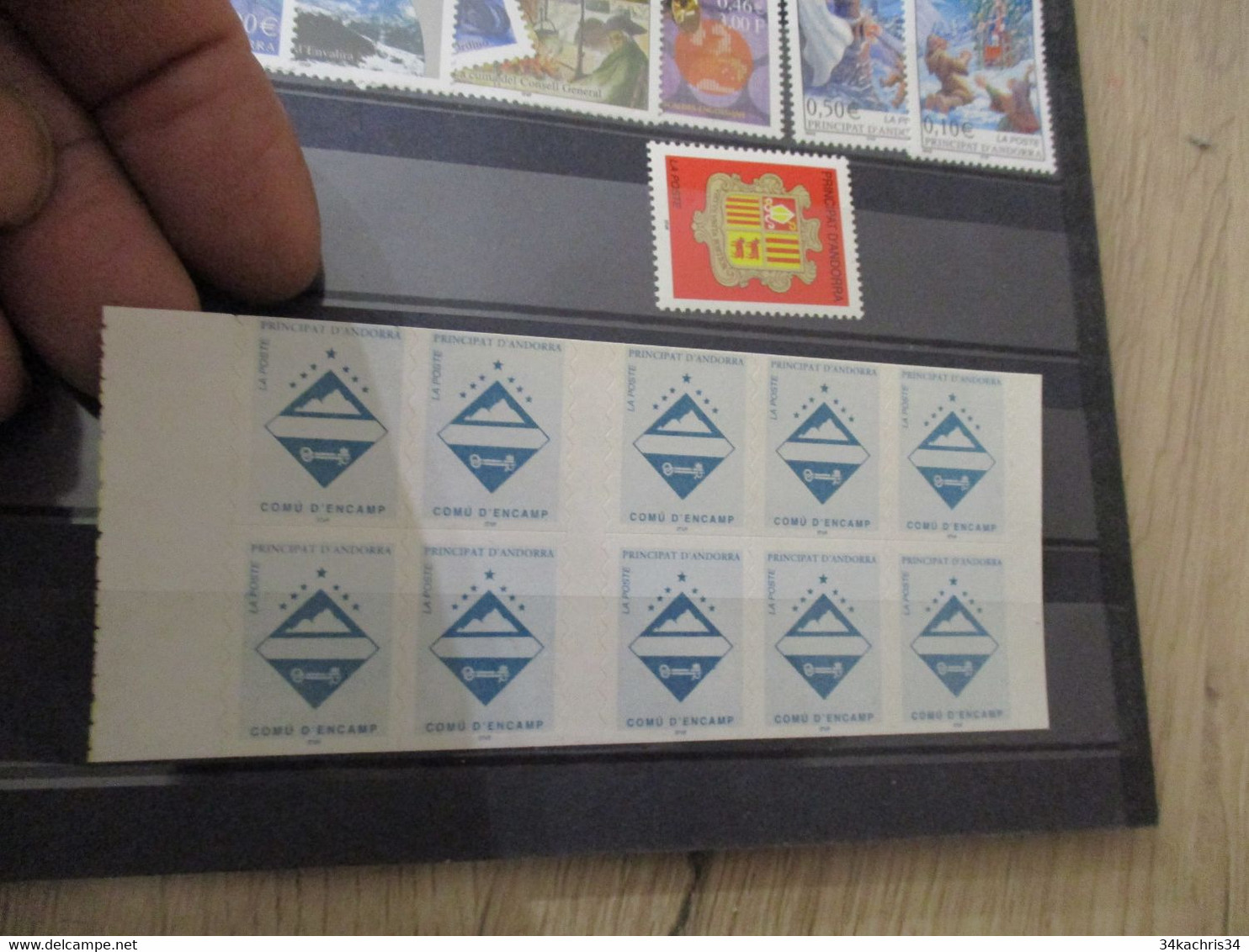 Lot TP Andorre En € + De 40 € De Faciale Et 71 TP Validité Permanente - Unused Stamps
