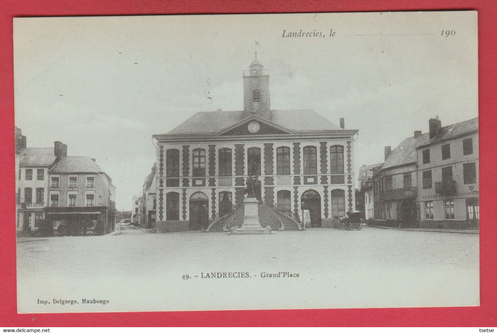 Landrecies - Grand'Place ( Voir Verso ) - Landrecies