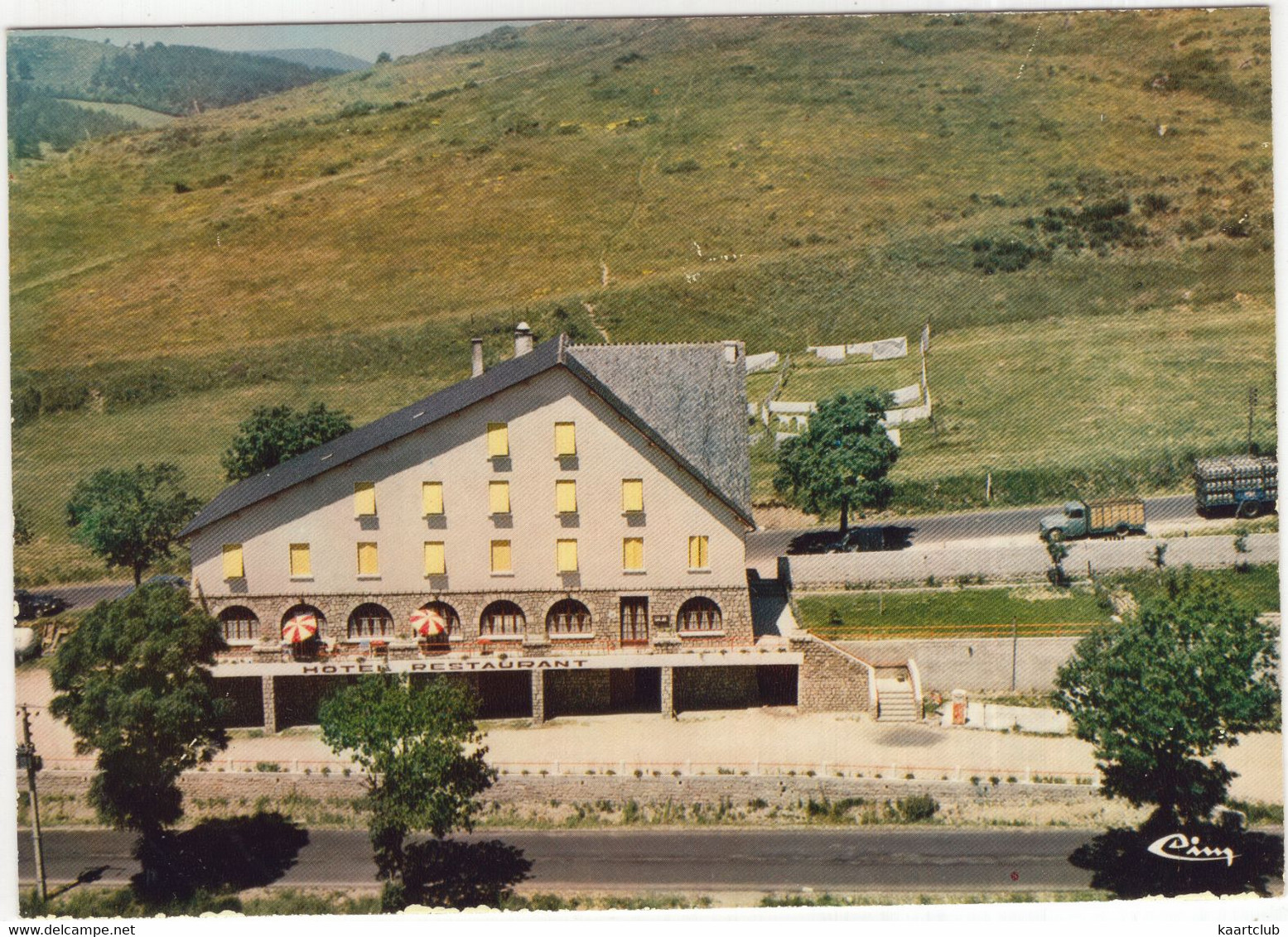 Hotel-Restaurant 'Le Grand Connetable', L'Habitarelle Par Chateauneuf-de-Randon - (48. Lozère, France) - Camion - Chateauneuf De Randon