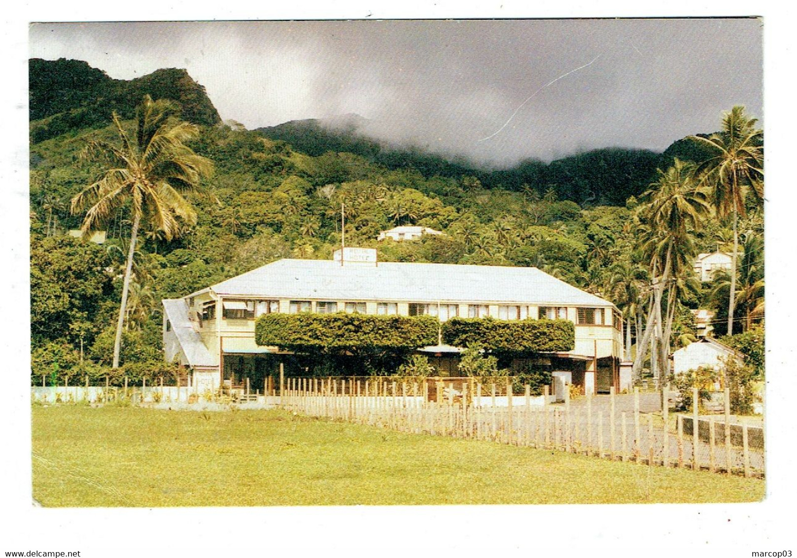 FIDJI LEVUKA Old Capital Of Fidji Royal Hotel Plan Peu Courant - Fidji