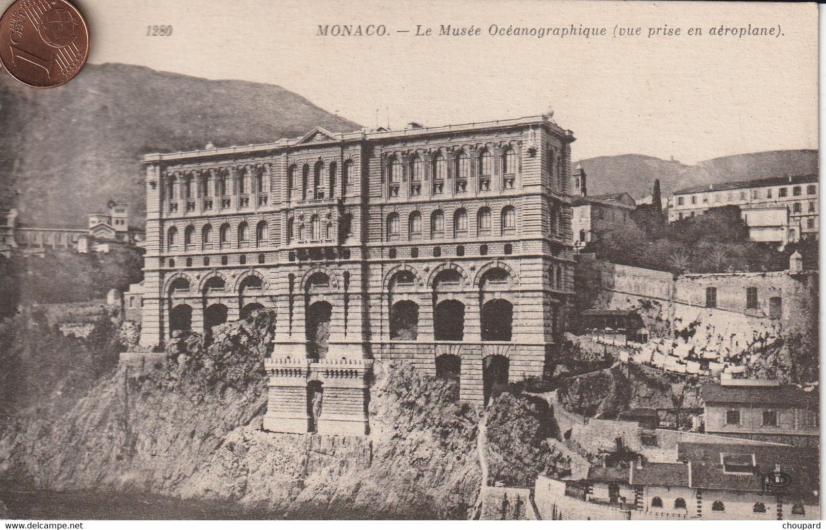 - Carte Postale Ancienne De  MONACO   Le Musée  Océanographique - Ozeanographisches Museum