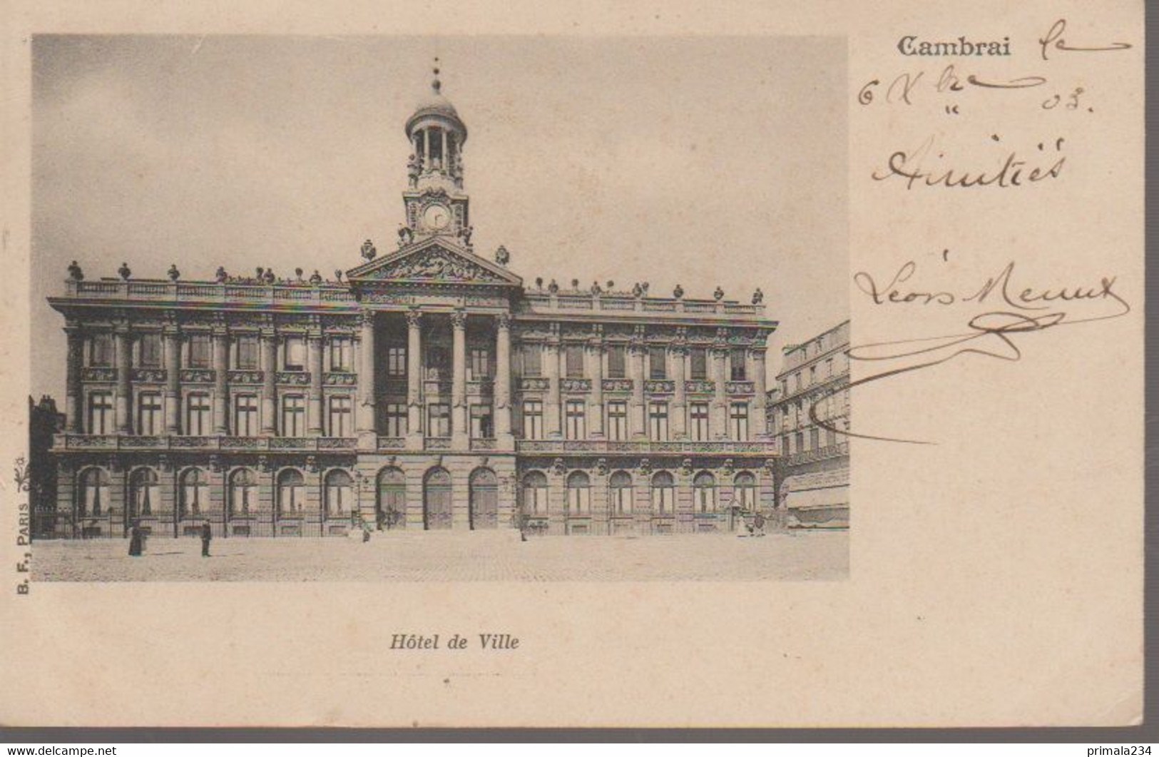 CAMBRAI - HOTEL DE VILLE - Cambrai